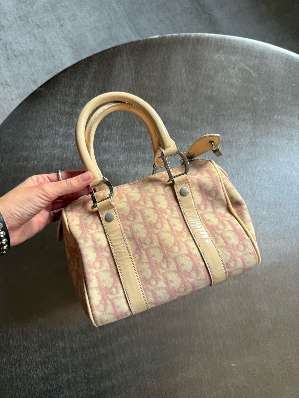 DIOR BABY PINK BOWLER